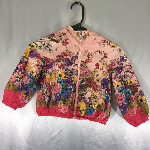 Moncler Other - Moncler Kids Giasone Floral printed jacket